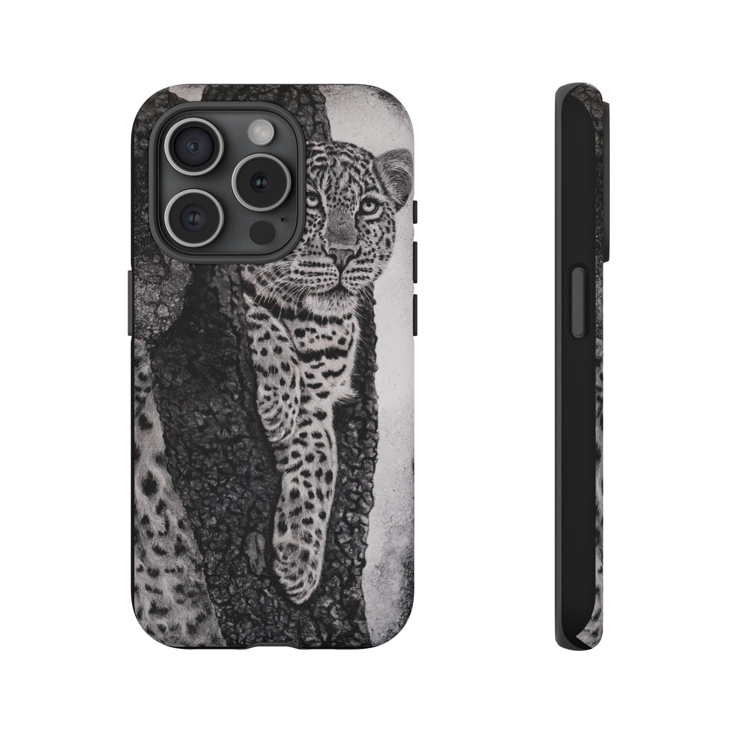 Tree Hugger, Leopard Phone Case