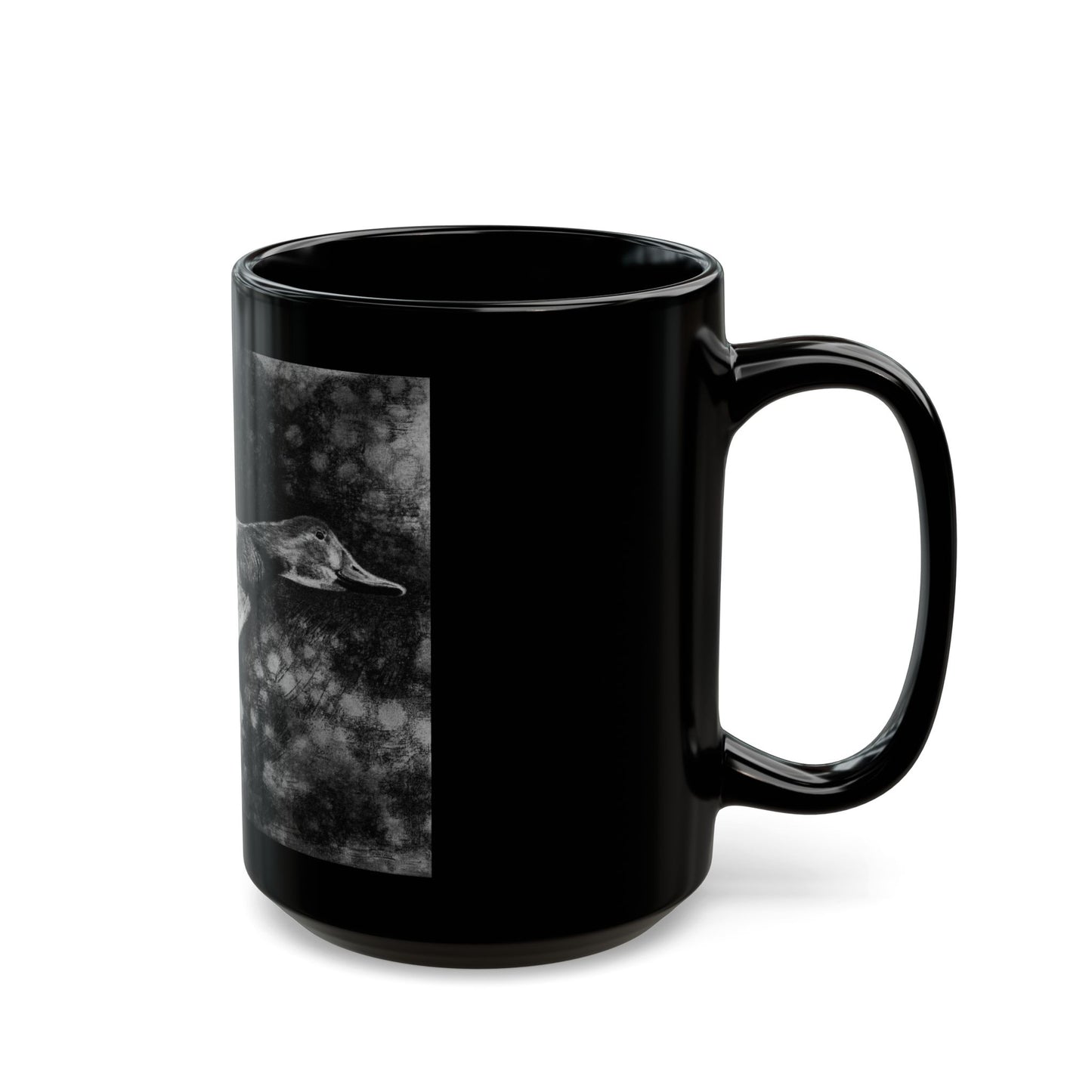 Flare, Duck Black Mug
