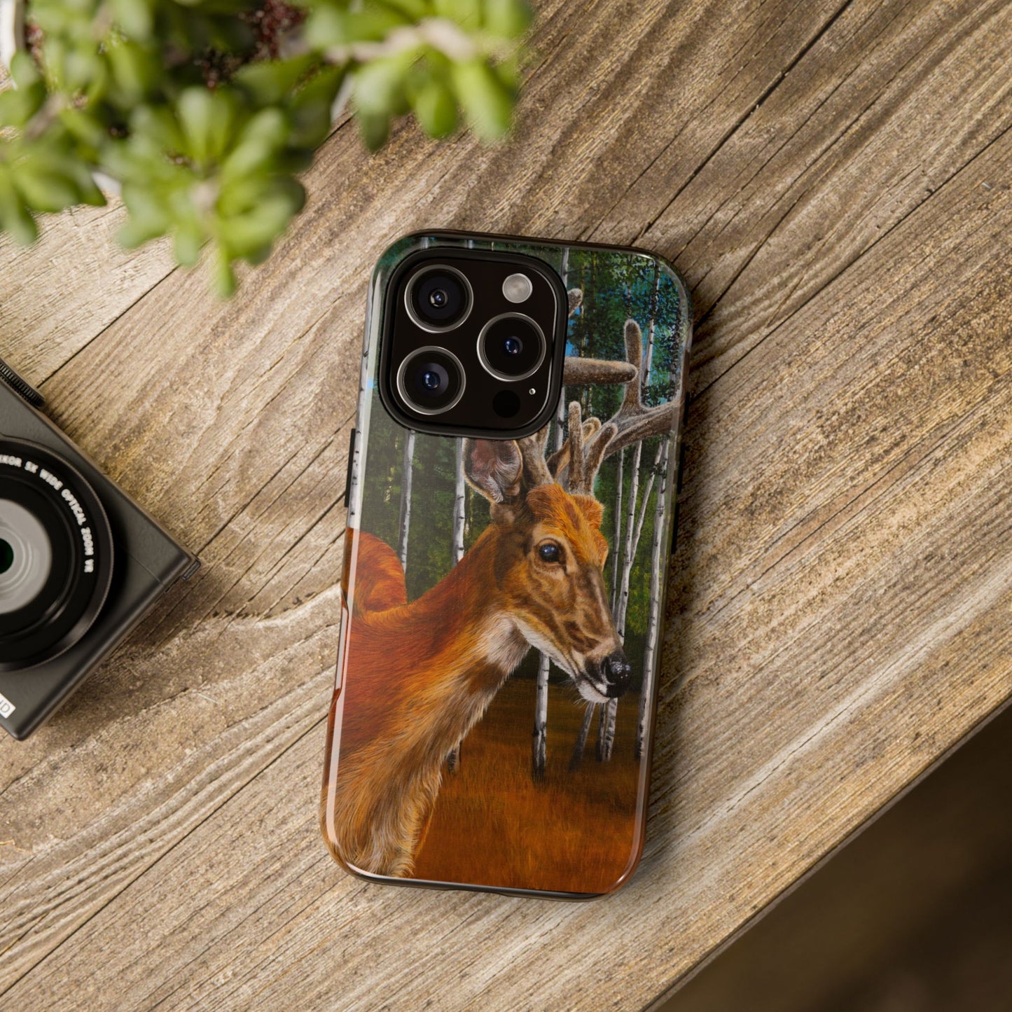 Velvet Crush, Deer Tough Phone Cases