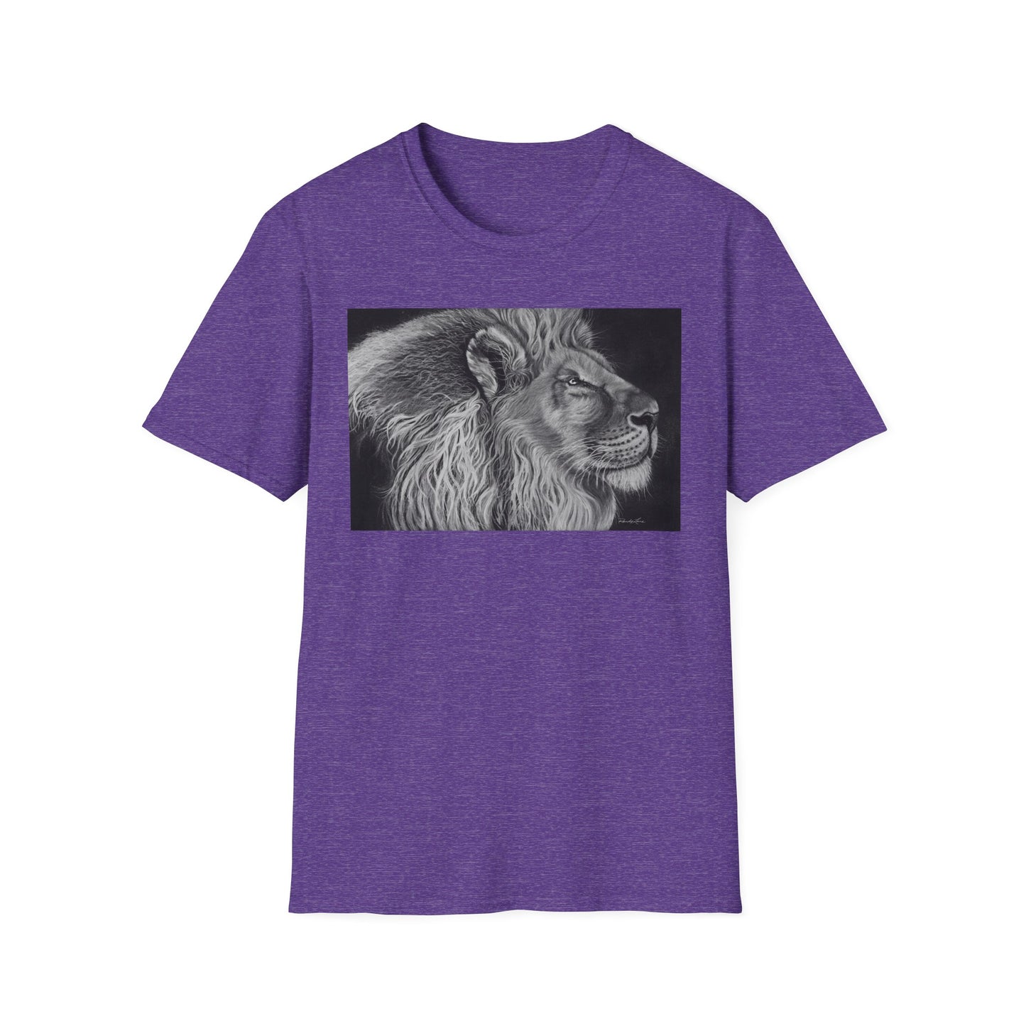 King of Cool, Lion Graphic Tee - Unisex Softstyle T-Shirt