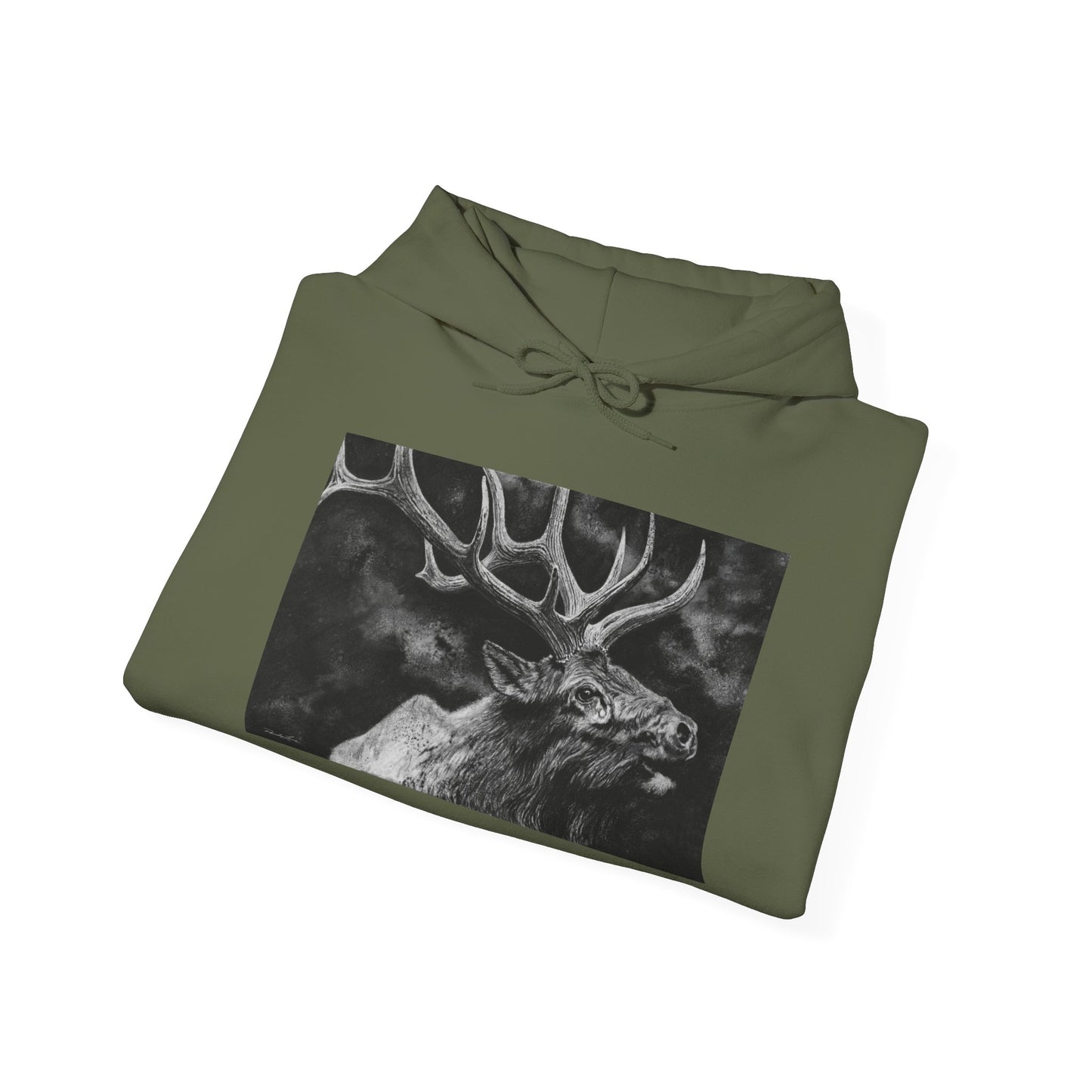 Gladiator, Elk Hooded Unisex Sweatshirt