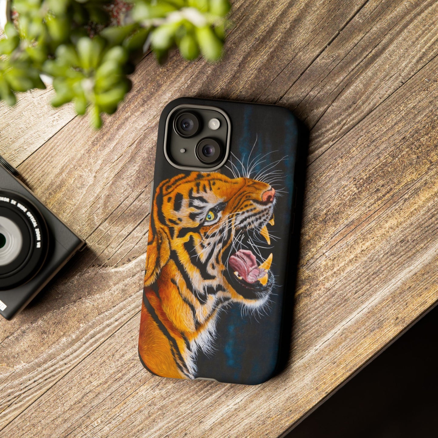 Beautifully Bold, Roaring Tiger Phone Case
