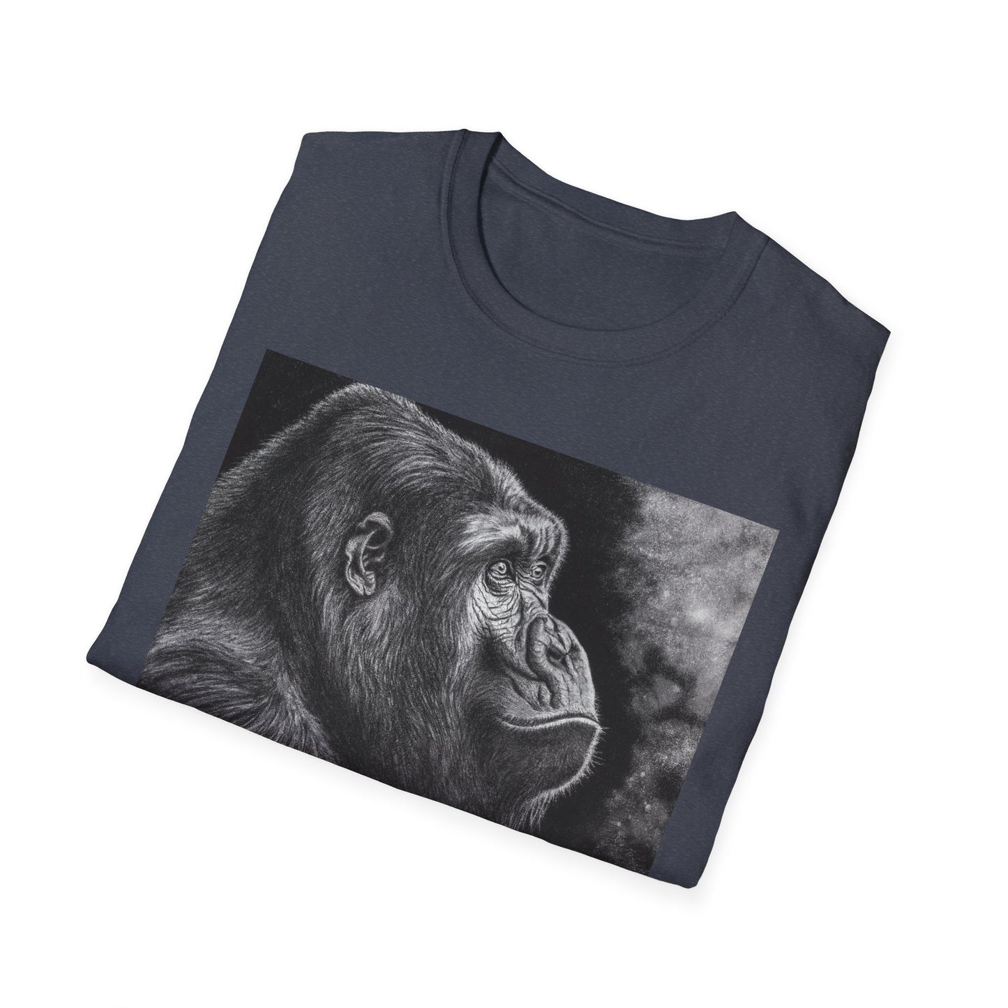 Gorilla Art T-Shirt, Unisex Tee