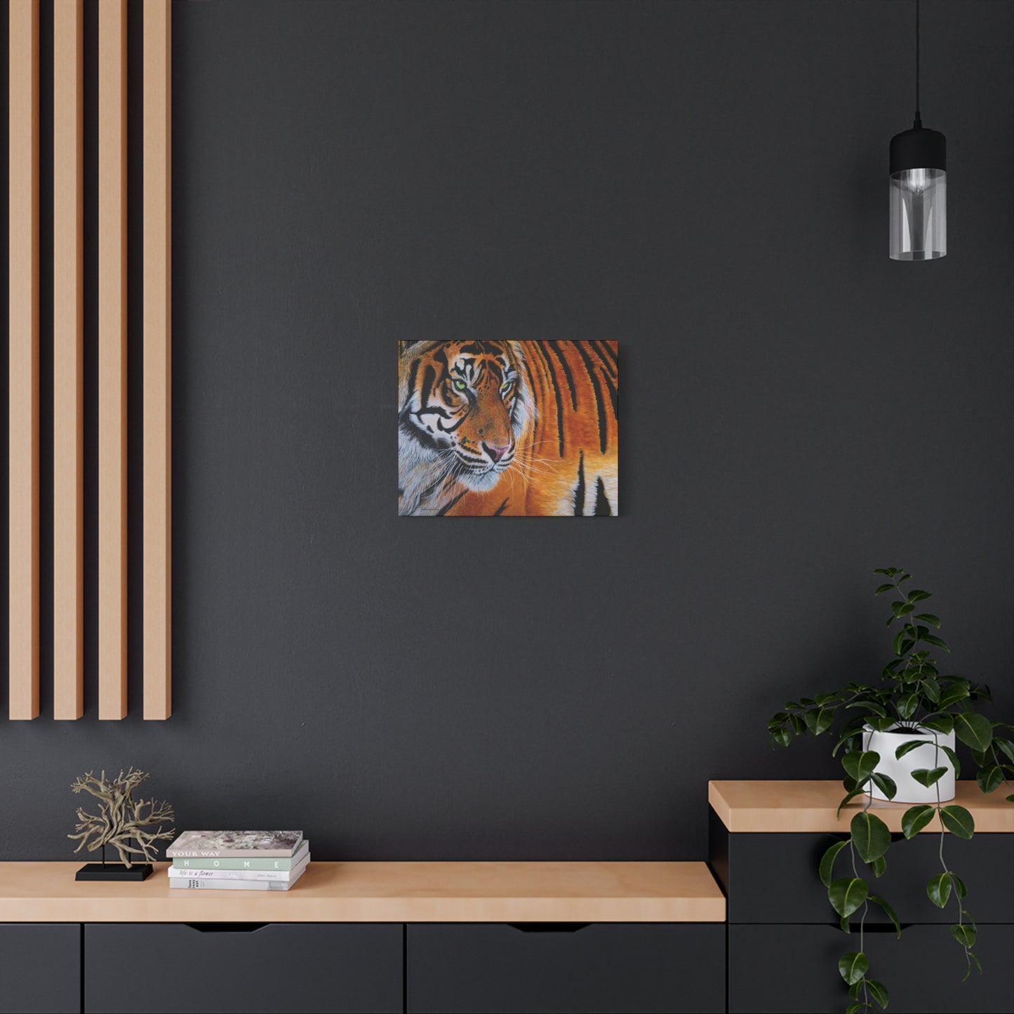 Tiger Stripe, Tiger Canvas Art