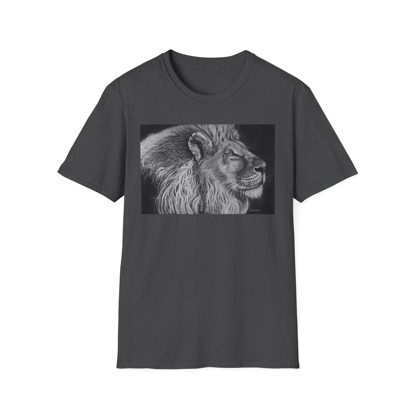 King of Cool, Lion Graphic Tee - Unisex Softstyle T-Shirt