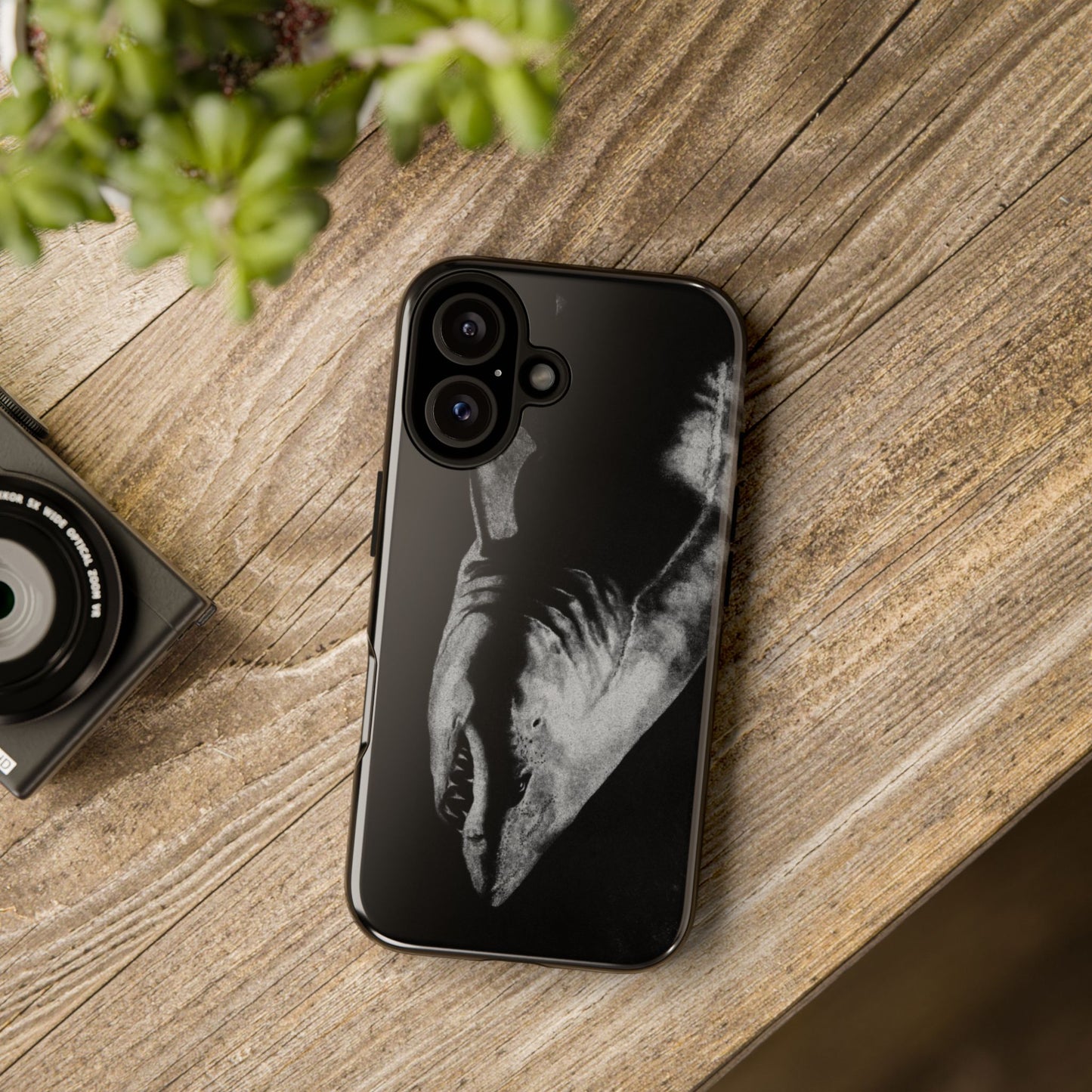 Below, Shark Phone Case