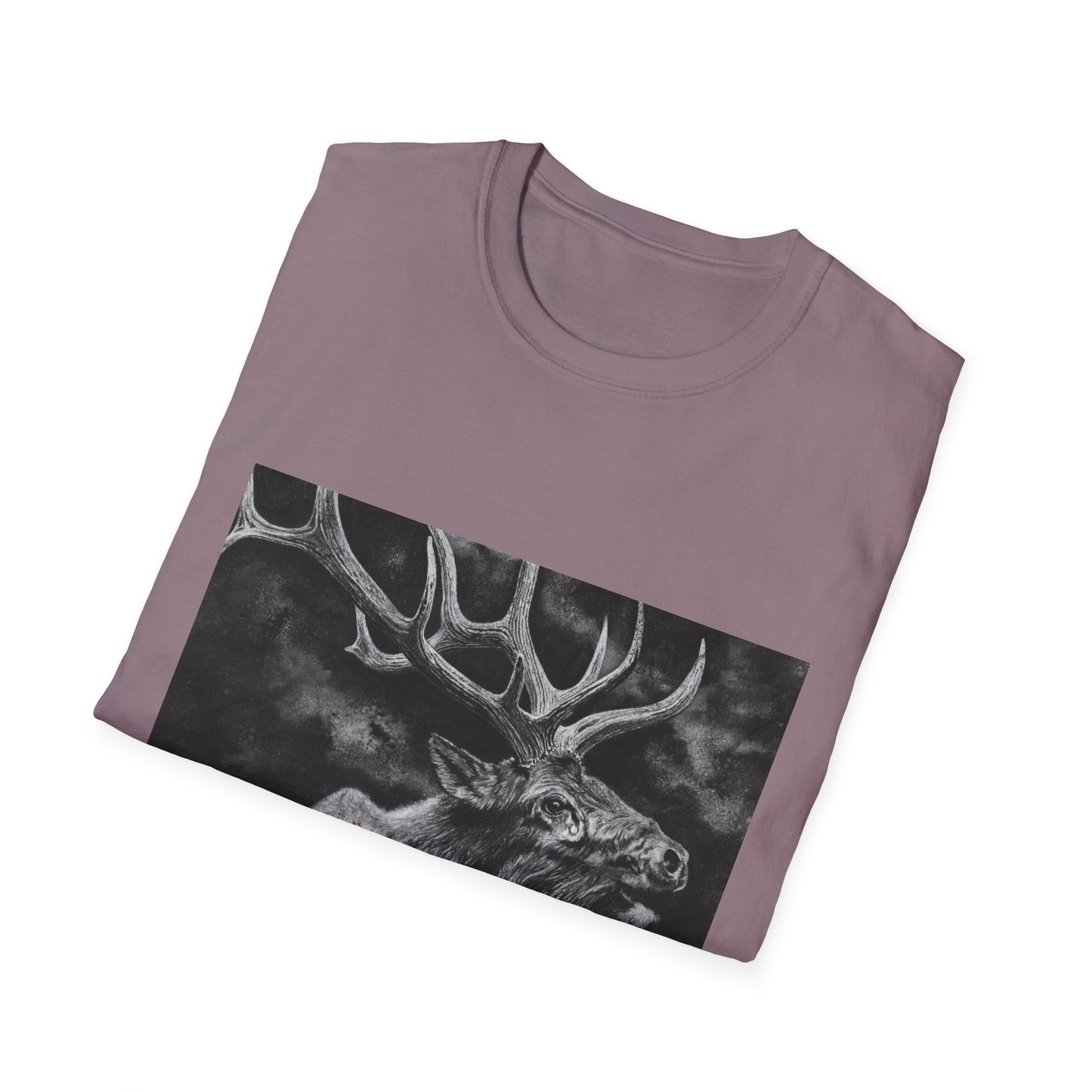 Gladiator, Elk Design Unisex Softstyle Tee
