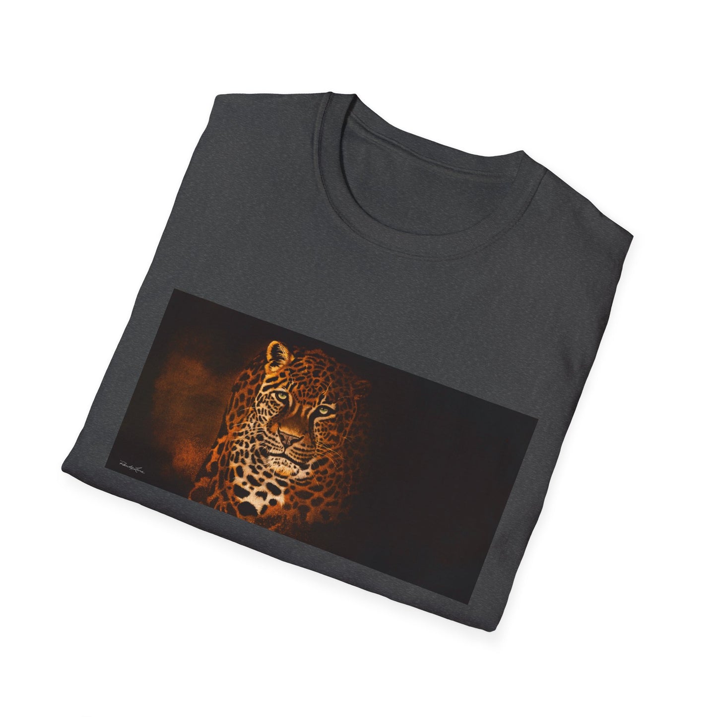 Shadow Hunter, Leopard Unisex Softstyle T-Shirt