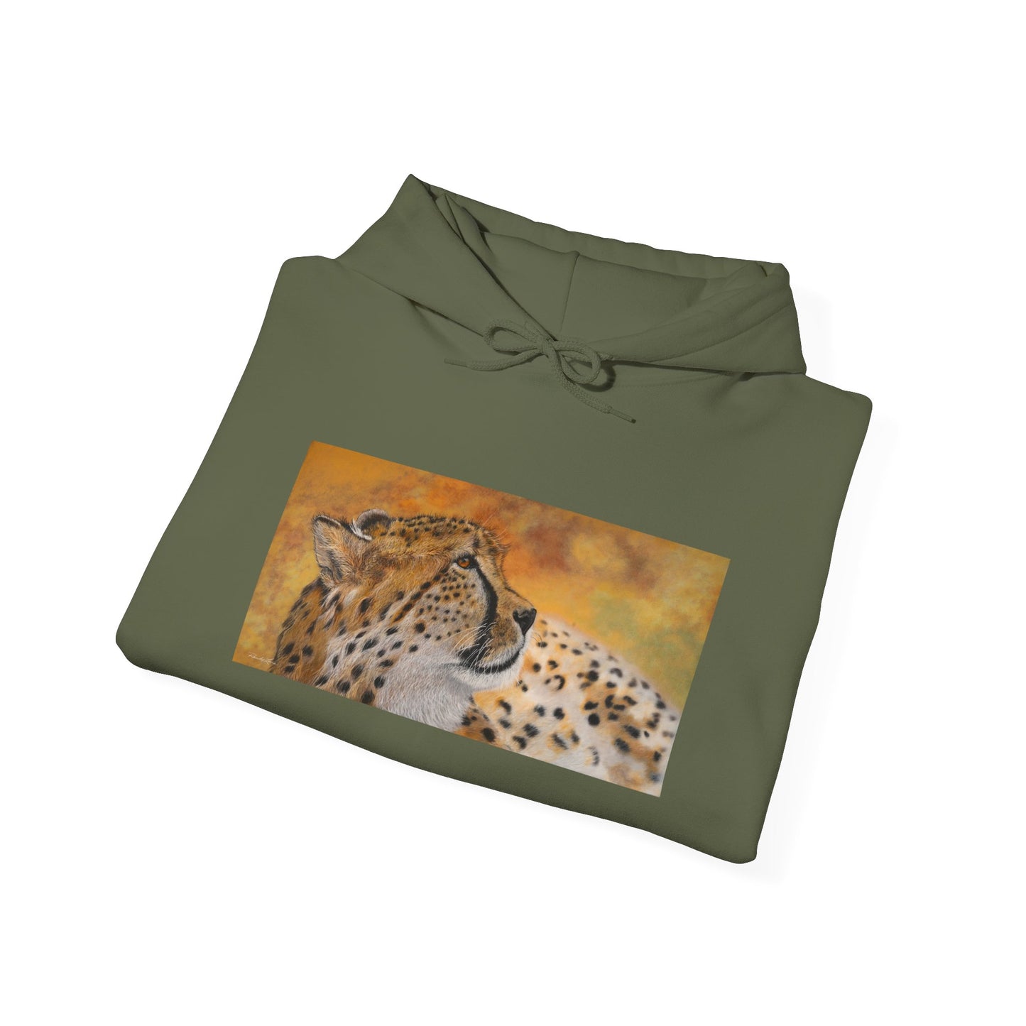 Cheetah Chill, Cheetah Unisex Hooded Sweatshirt