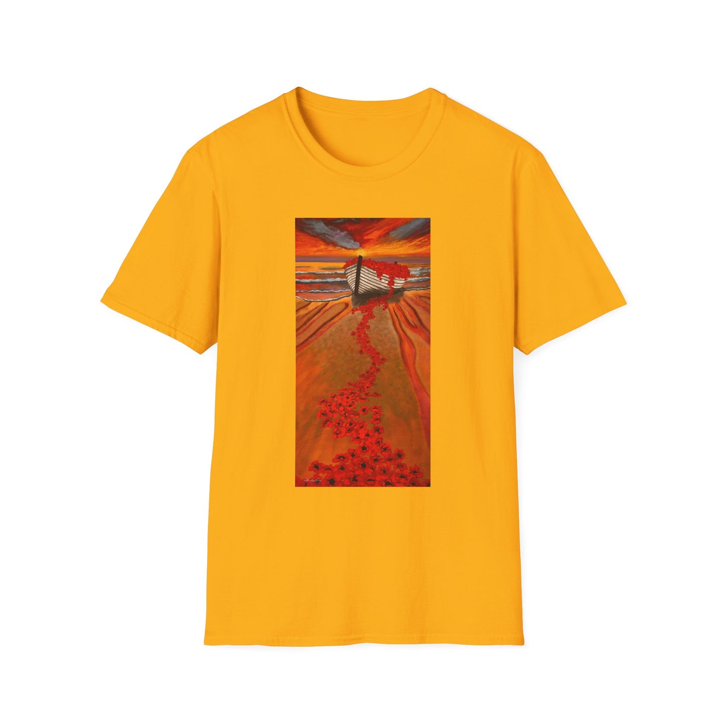 Grace Garden, Unisex Softstyle T-Shirt