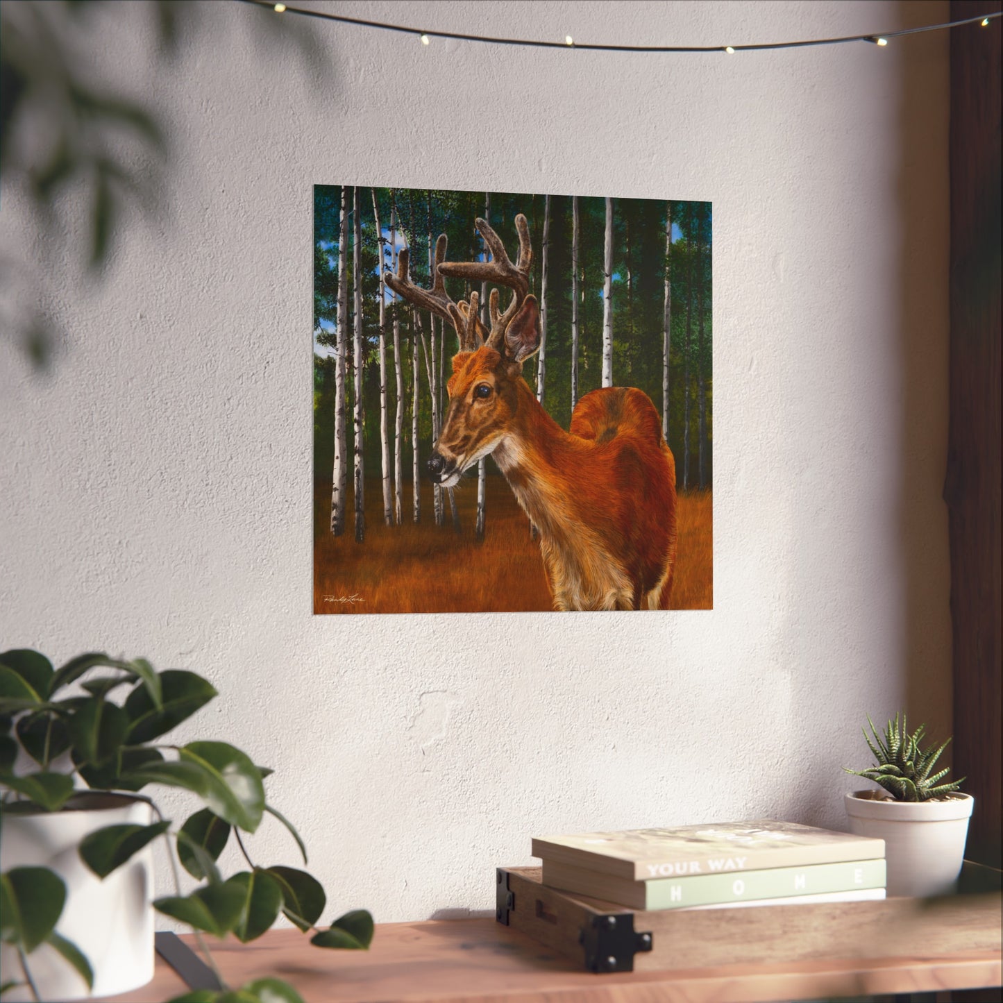 Velvet Crush,  Deer Fine Art Print
