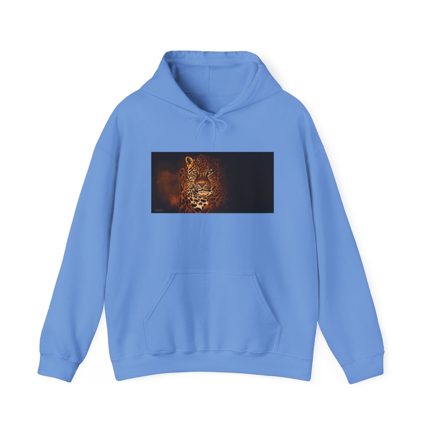 Shadow Hunter, Leopard Print Unisex Hoodie