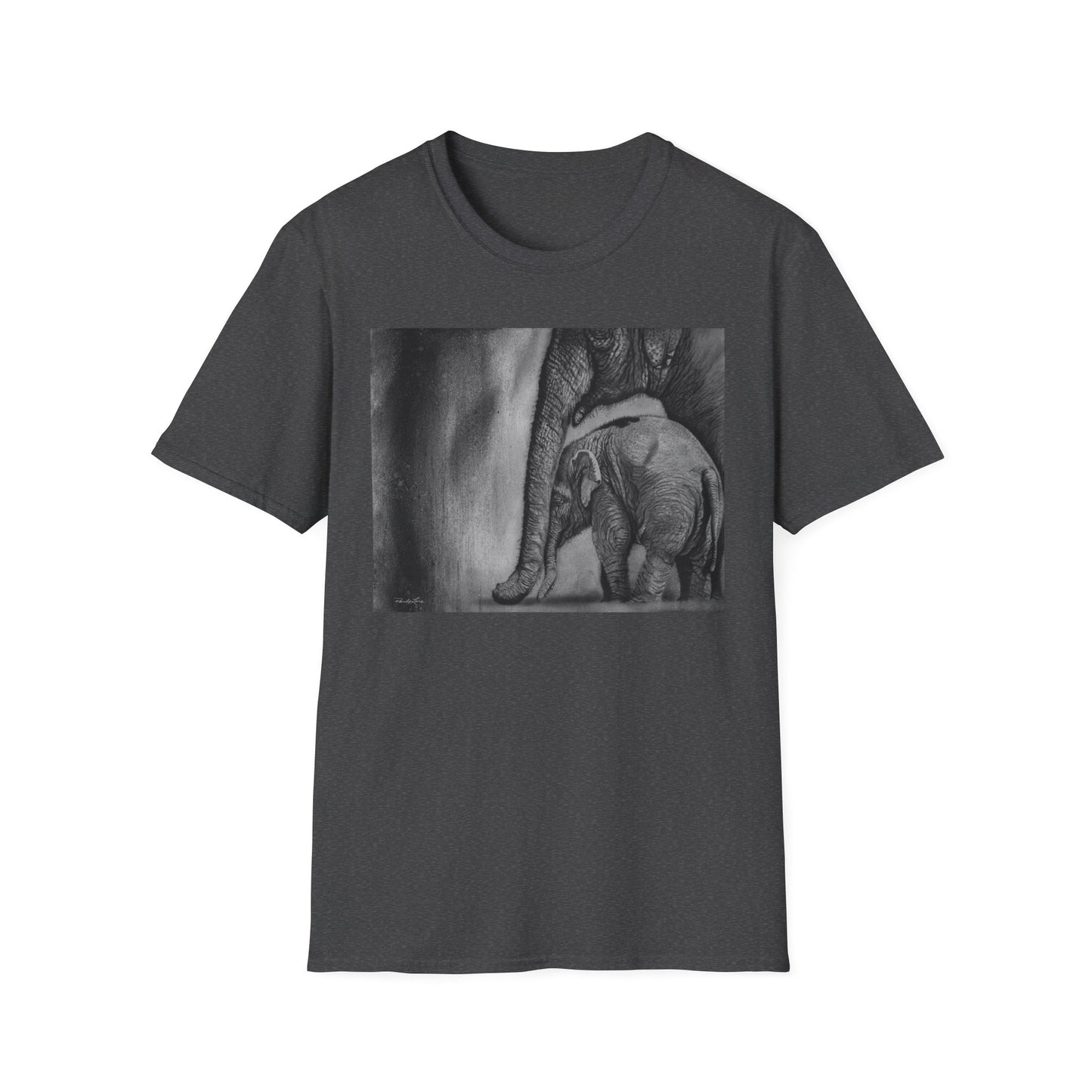 Trunks of Love, Elephant Unisex Softstyle T-Shirt
