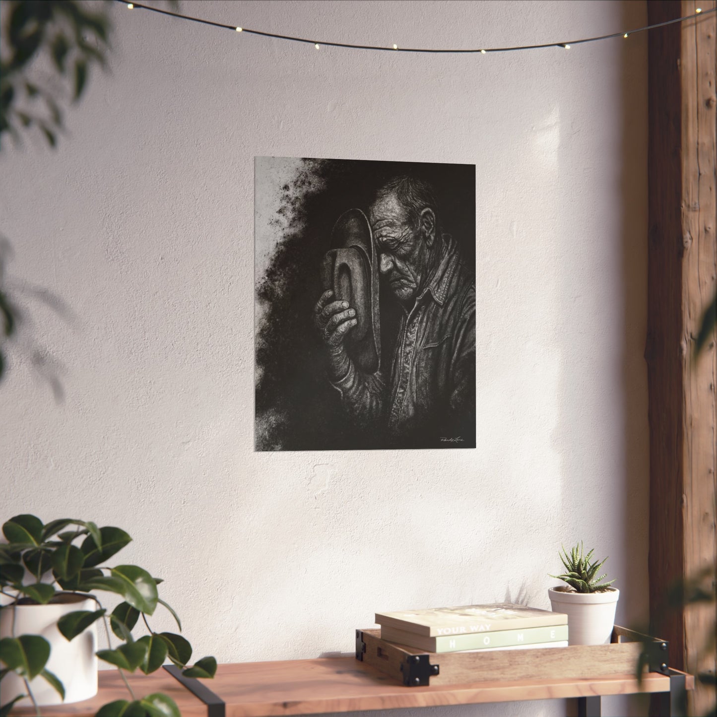 Cowboys Prayer. Fine Art Print