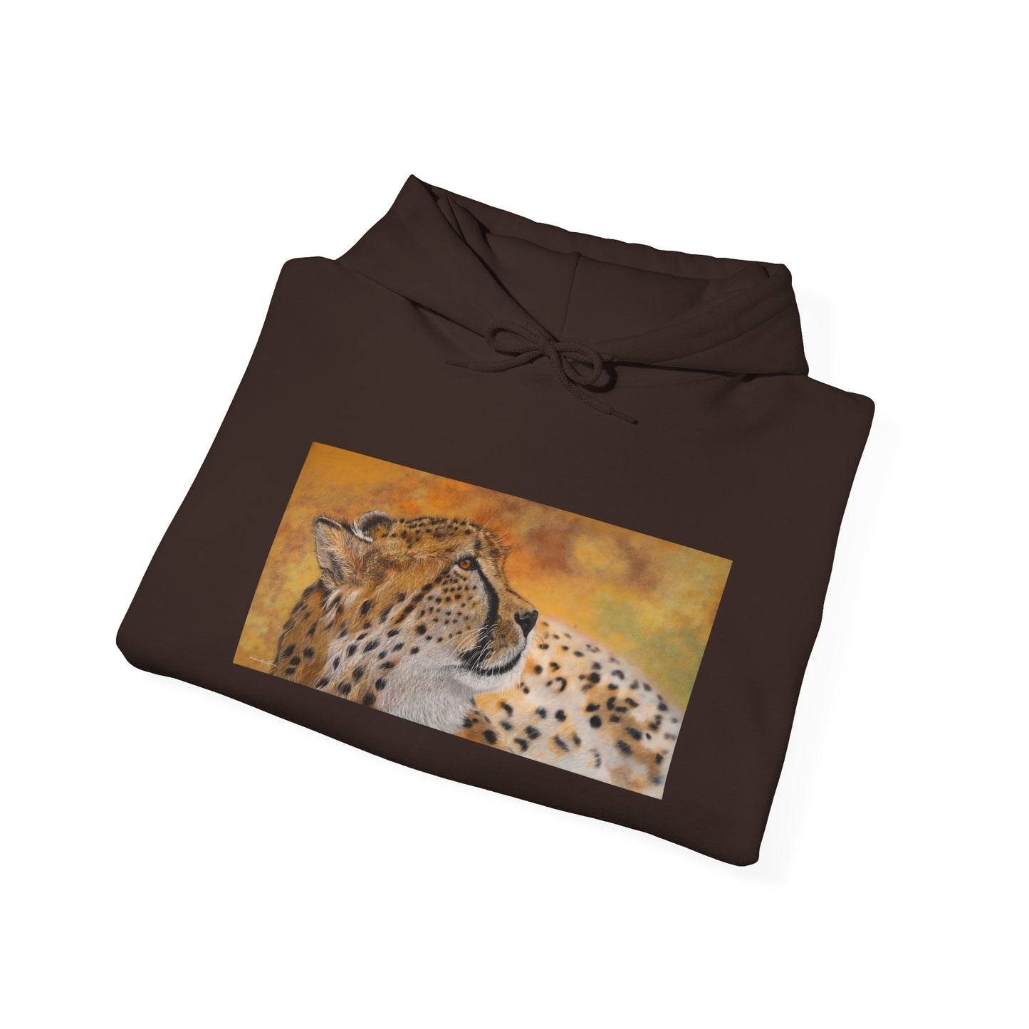 Cheetah Chill, Cheetah Unisex Hooded Sweatshirt