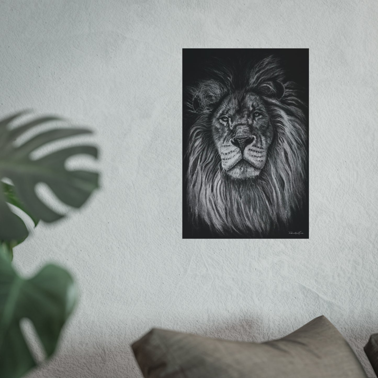The Mane Event, Fine Art Lion Print