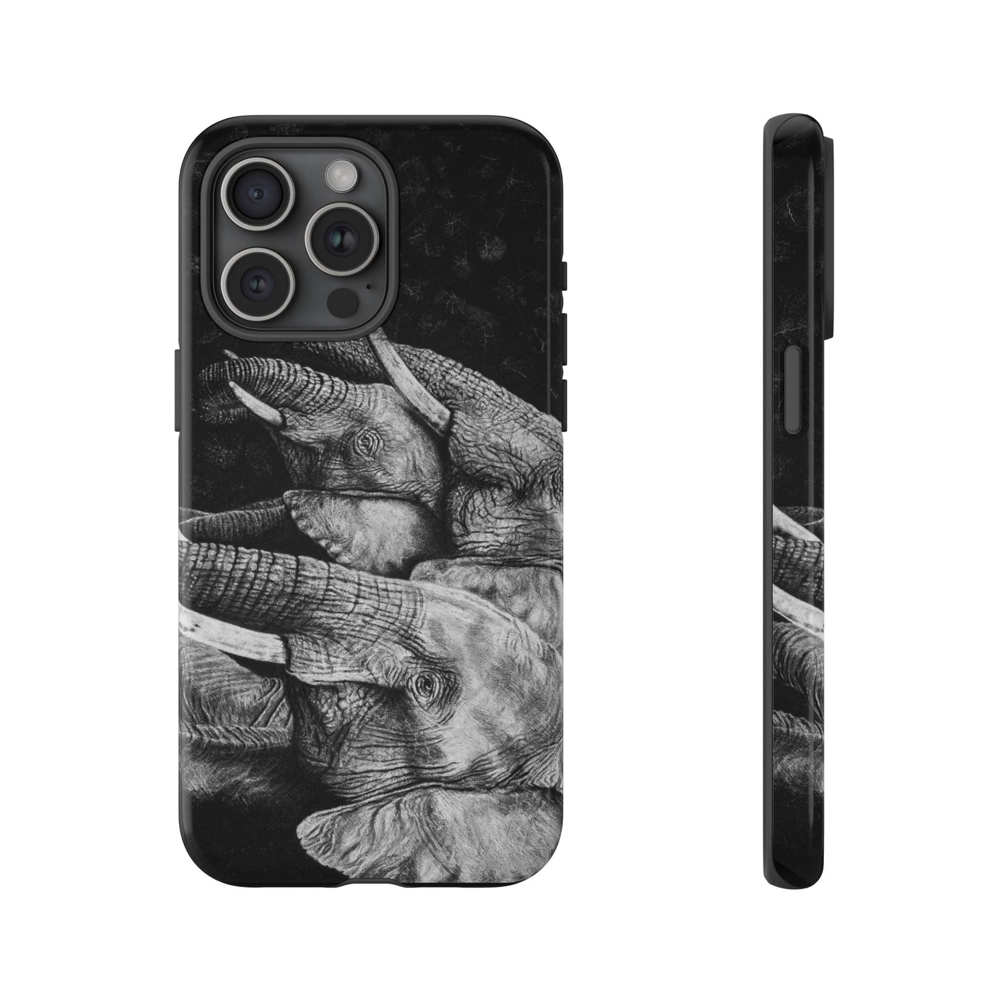 Brushland Bond. Elephant Art Tough Phone Case