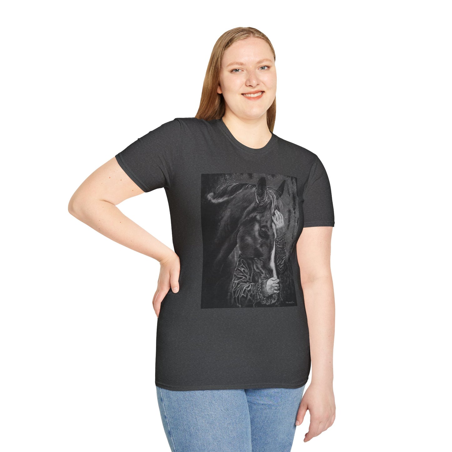 Secrets. Horse Lover's  Unisex Softstyle T-Shirt