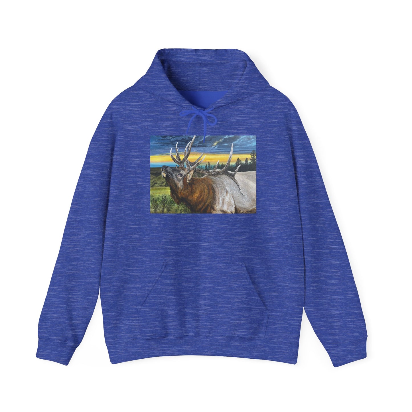 Sunset Serenade, Elk Unisex Hoodie