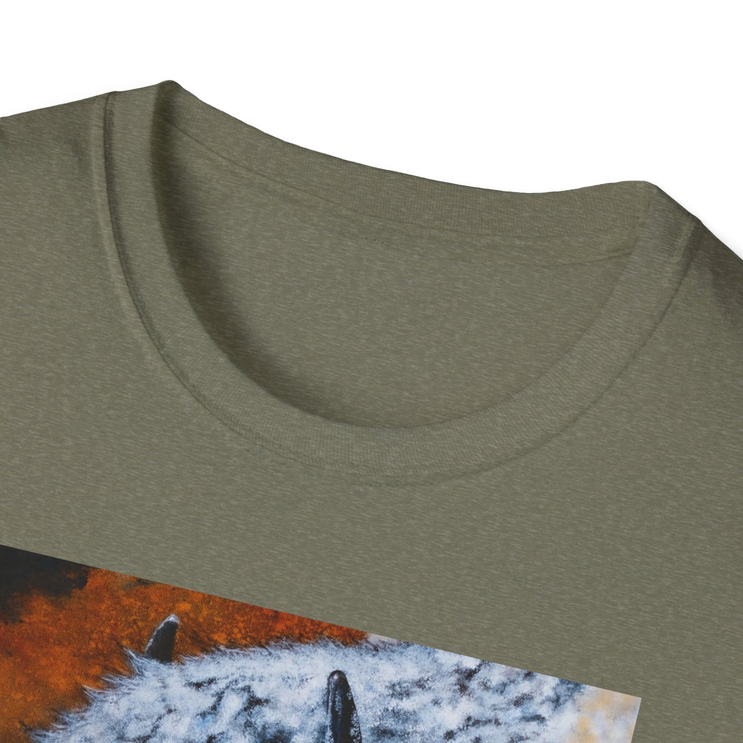 Storm Bison, Unisex Softstyle T-Shirt