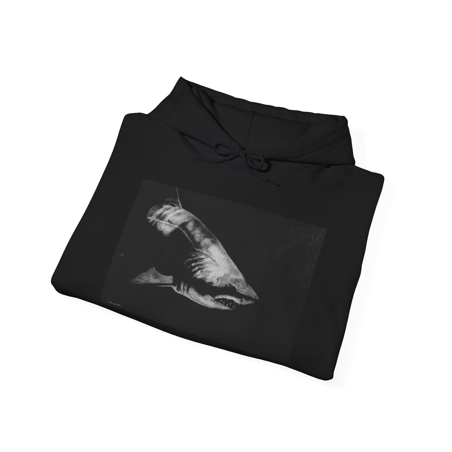 Below, Shark theme Unisex Hoodie