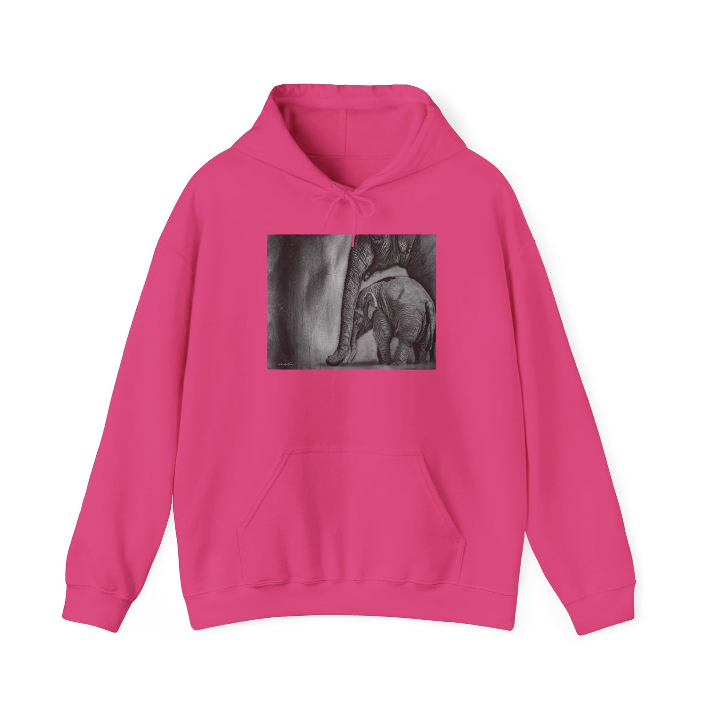 Trunks of Love, Elephant Hoodie Unisex Sweatshirt