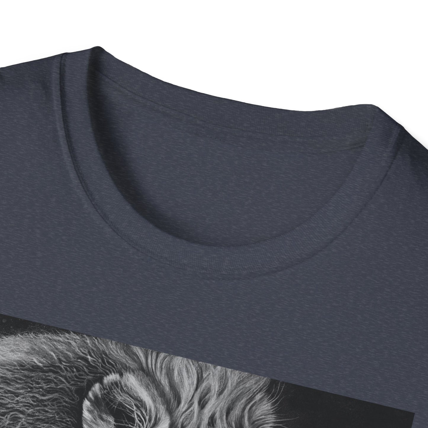 King of Cool, Lion Graphic Tee - Unisex Softstyle T-Shirt
