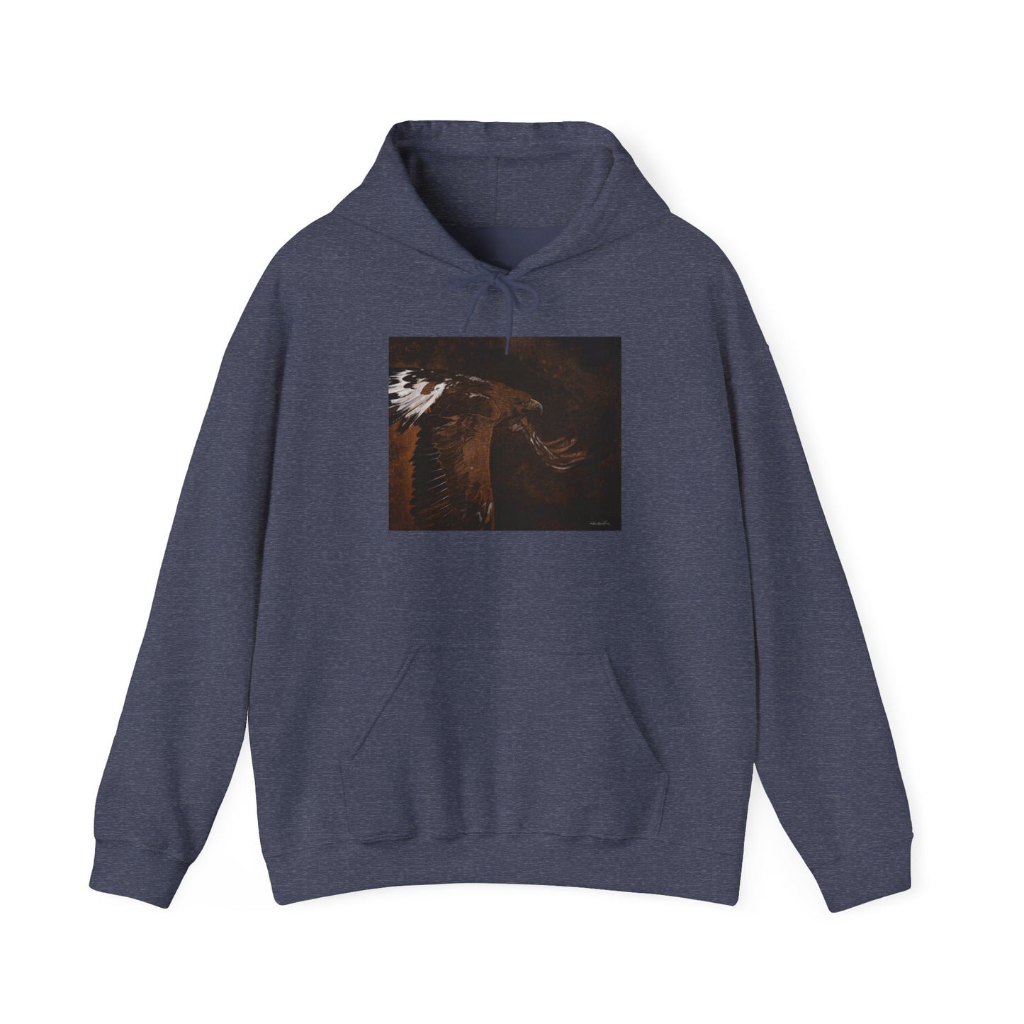Golden Flight, Golden Eagle Graphic Hoodie Unisex Sweatshirt