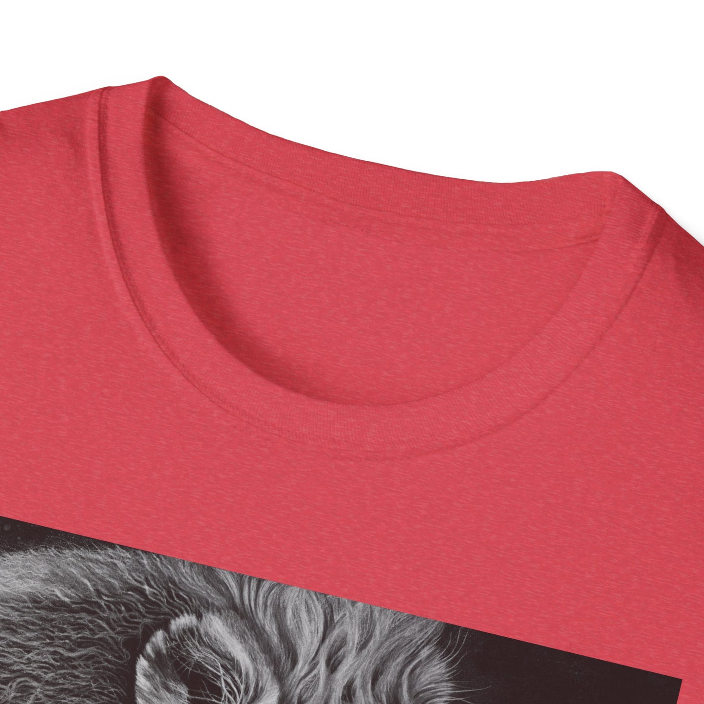 King of Cool, Lion Graphic Tee - Unisex Softstyle T-Shirt