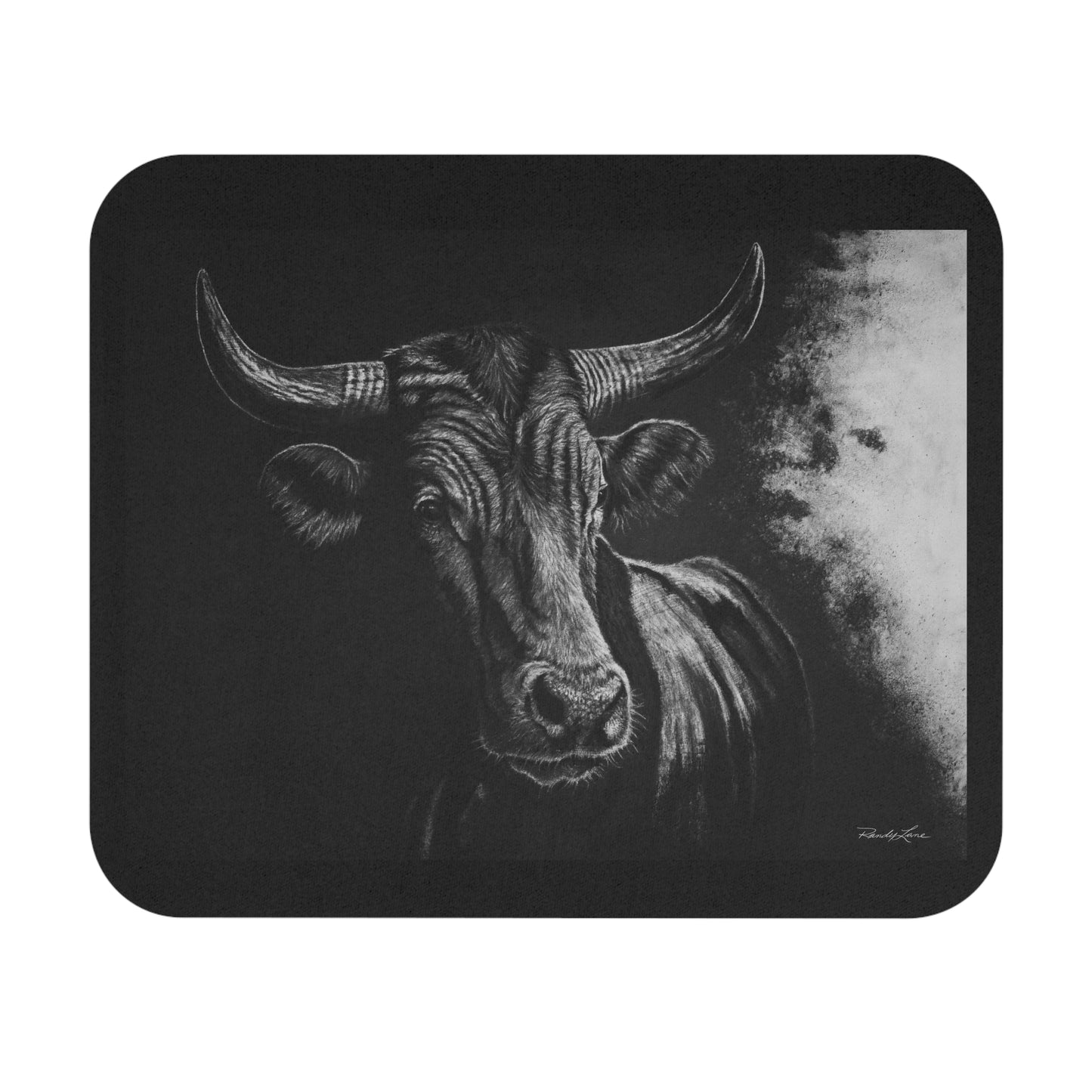 Stonebreaker. Bucking Bull Mouse Pad