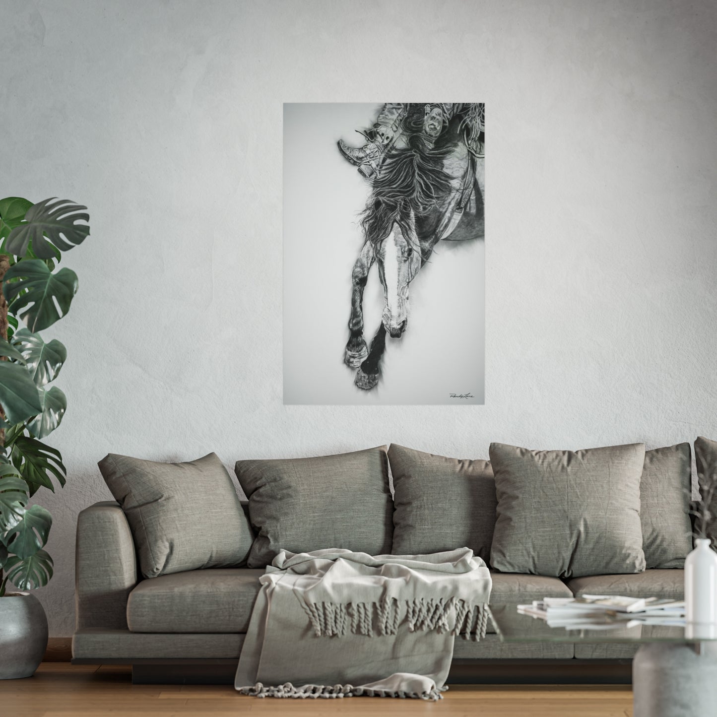 Crazy 8. Fine Art Rodeo Print