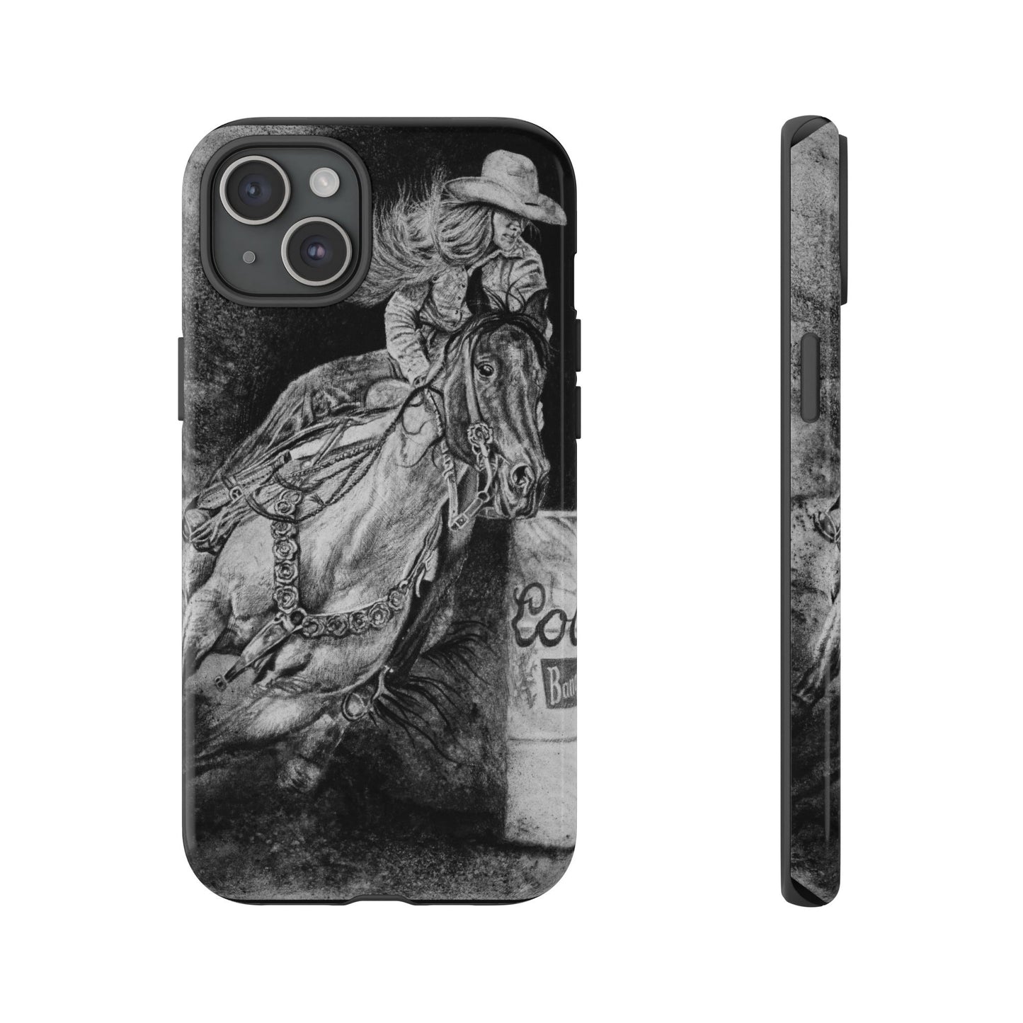 Sophie's Run. Rodeo Barrel Racer Phone Case