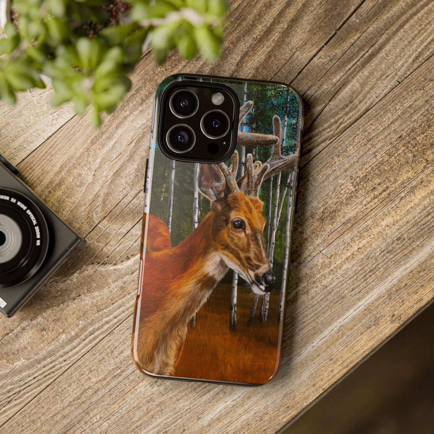 Velvet Crush, Deer Tough Phone Cases