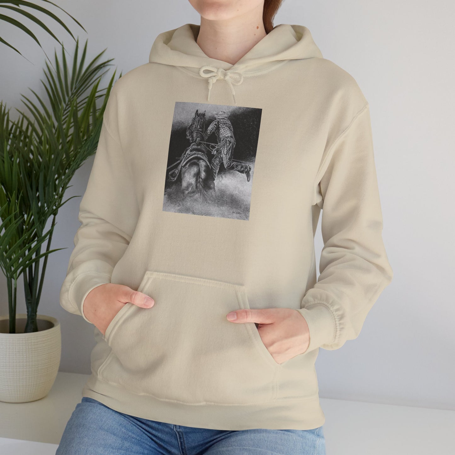 The Dismount. Steer Roper Unisex Hooded Sweatshirt