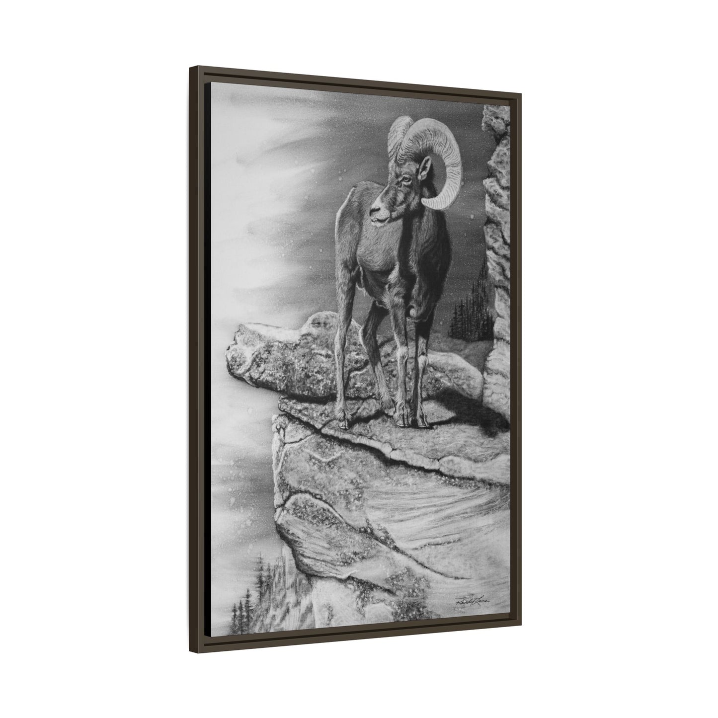 Legendary, Bighorn Sheep Framed Fine Art Print