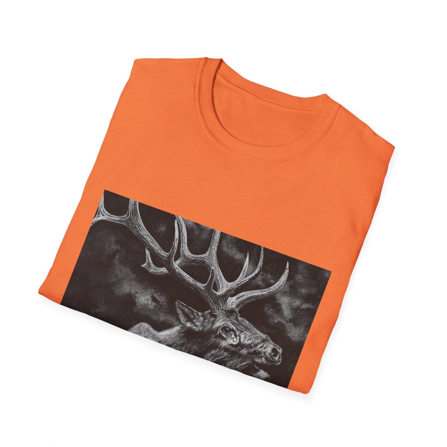 Gladiator, Elk Design Unisex Softstyle Tee
