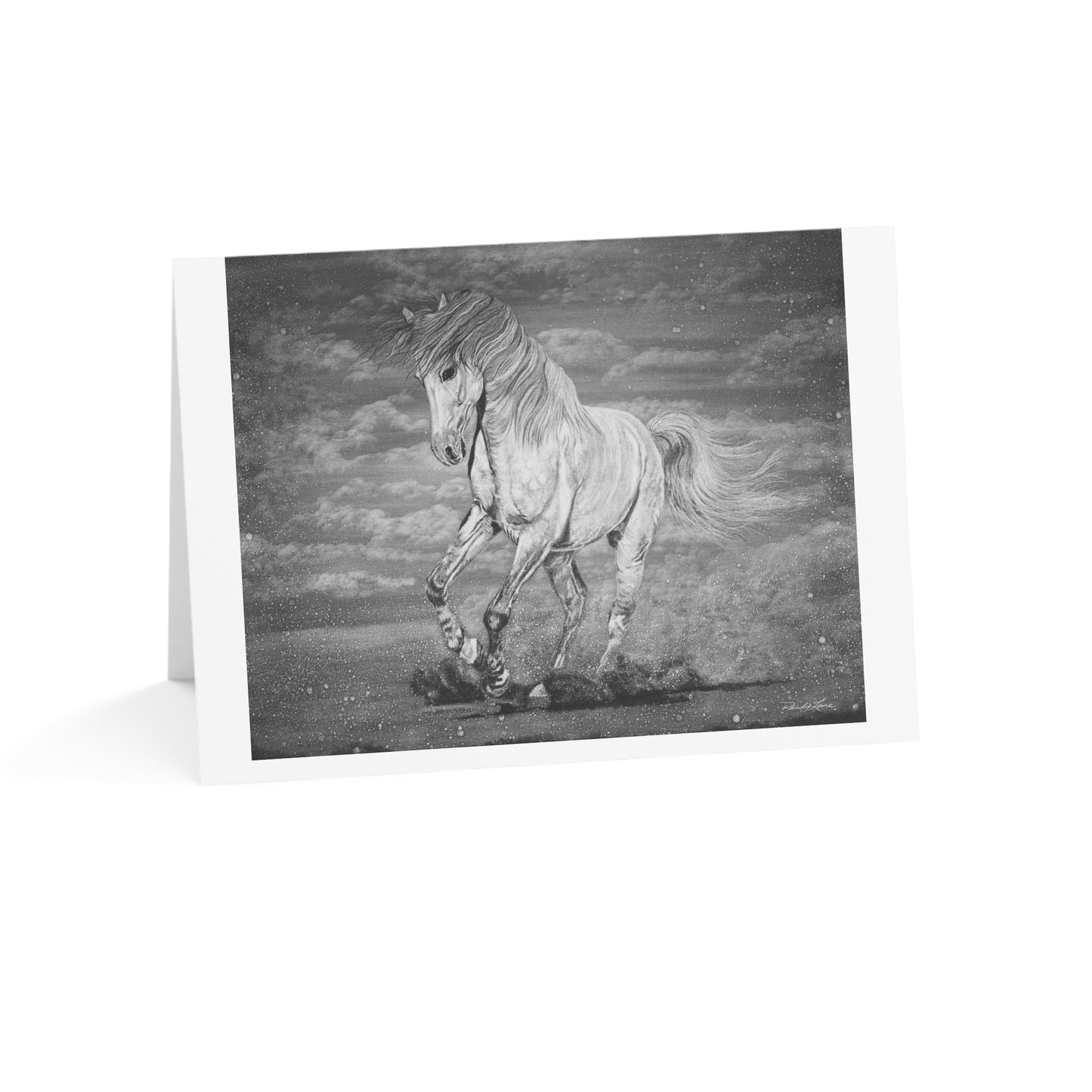 Equine Elegance. Prancing Horse Greeting Cards