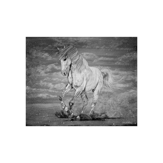 Equine Elegance. Prancing Horse Fine Art Print