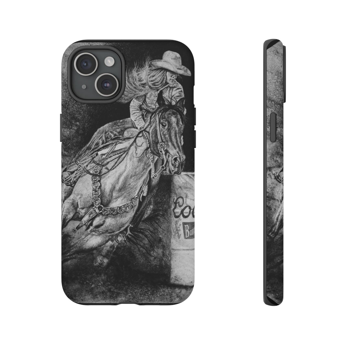 Sophie's Run. Rodeo Barrel Racer Phone Case