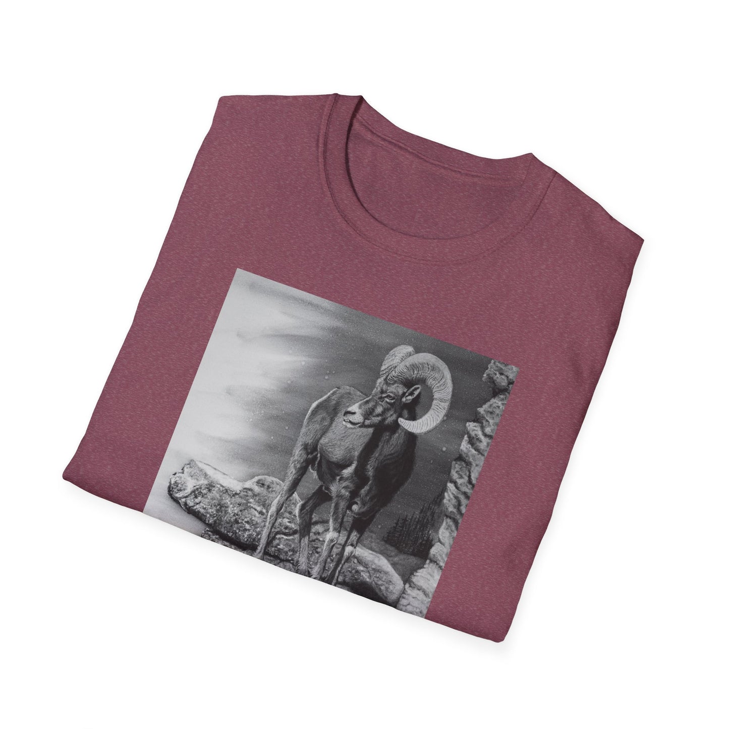 Legendary, Bighorn Sheep Unisex Softstyle Tee