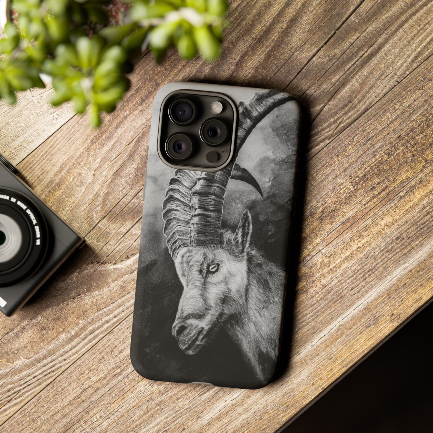Apex, Alpine Mountain Goat, Tough Phone Case