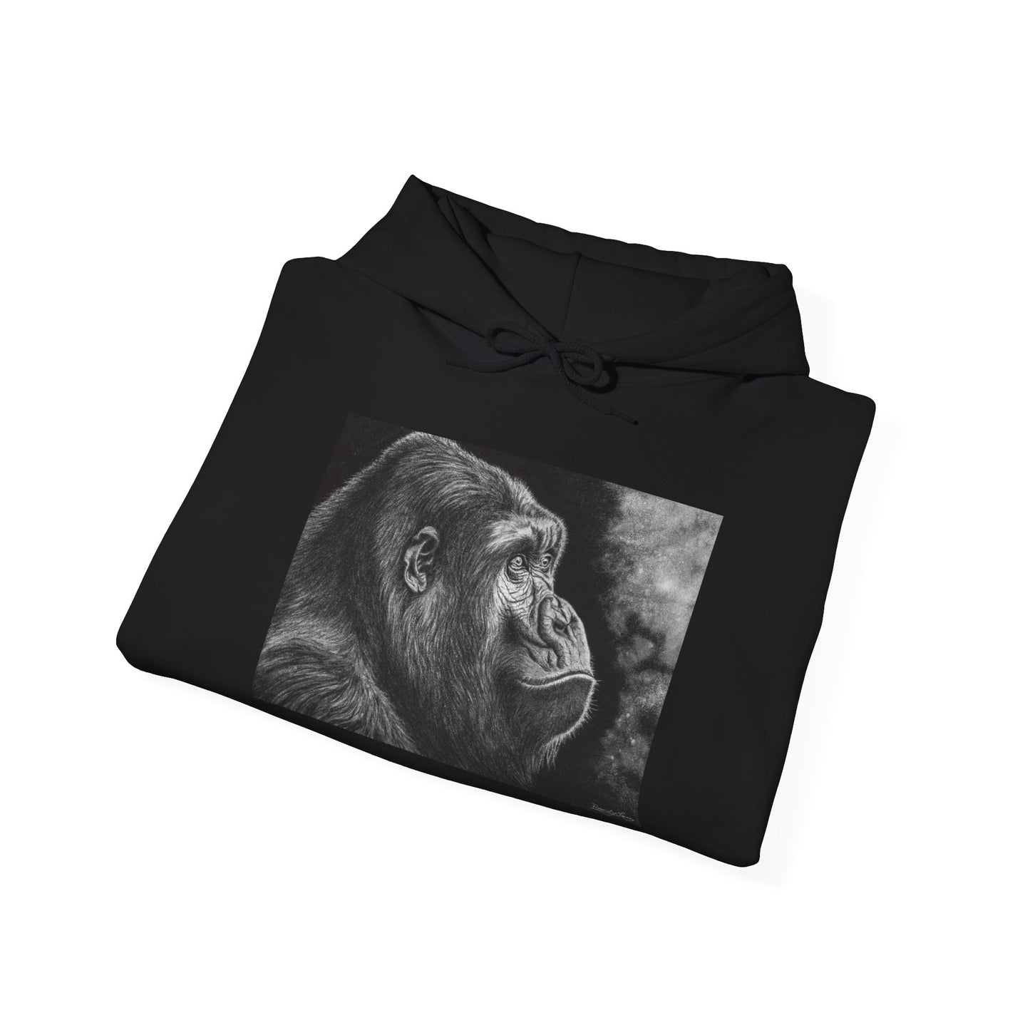 Gorilla Portrait Unisex Hoodie