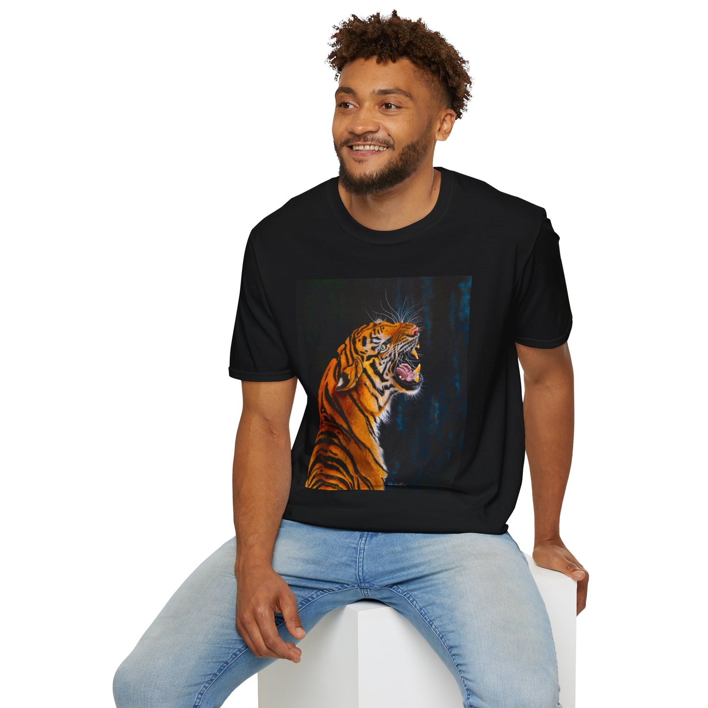 Beautifully Bold, Tiger Roar Unisex Softstyle T-Shirt