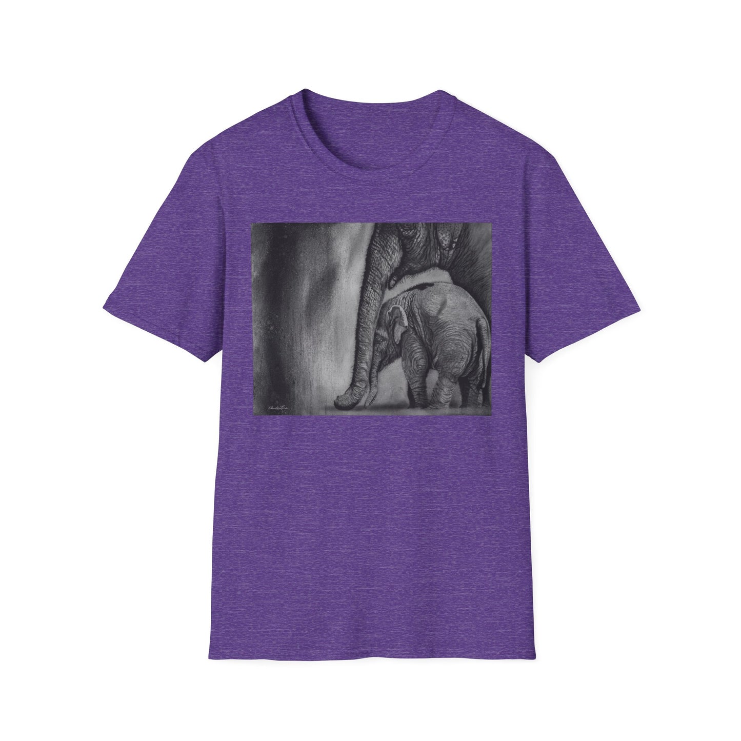 Trunks of Love, Elephant Unisex Softstyle T-Shirt