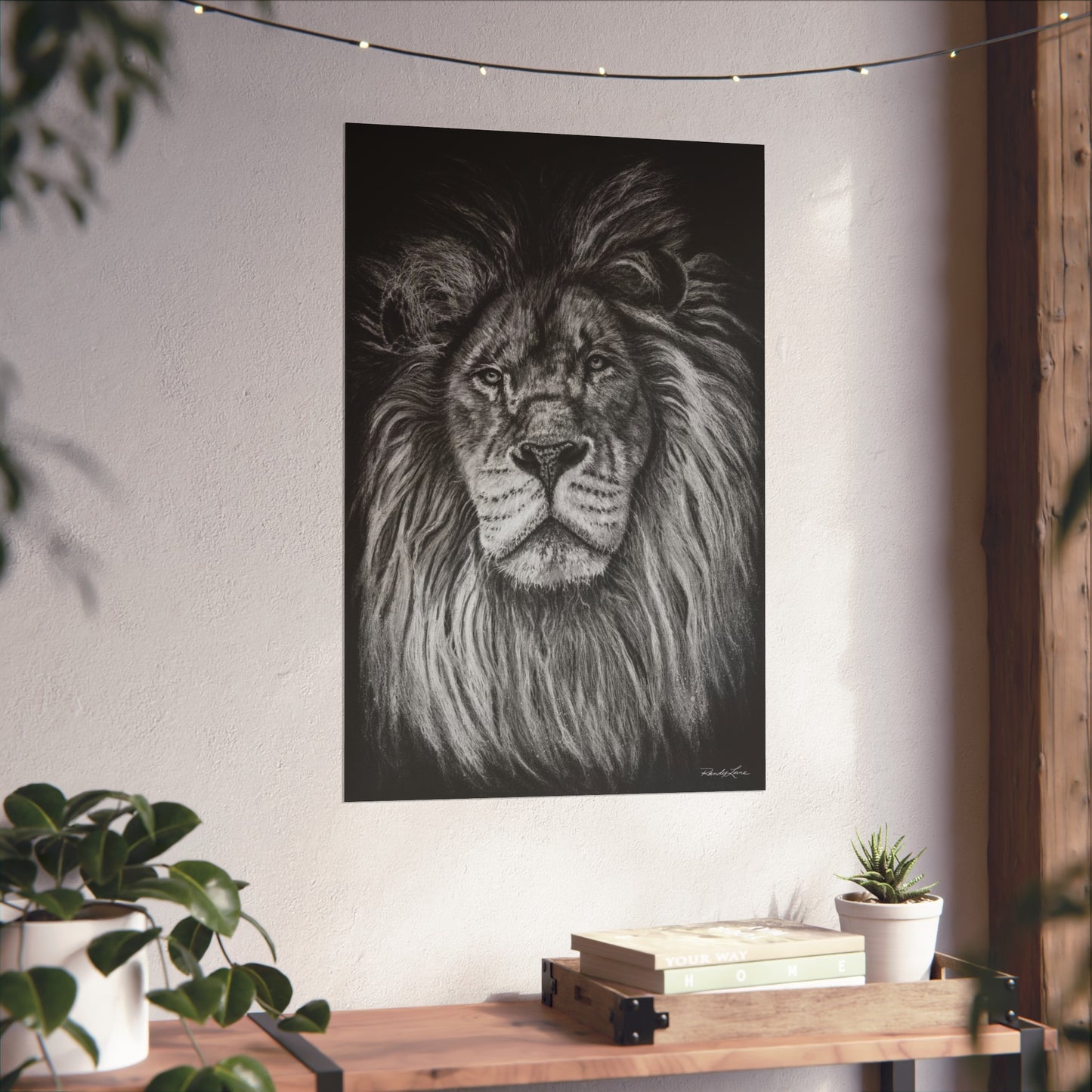 The Mane Event, Fine Art Lion Print