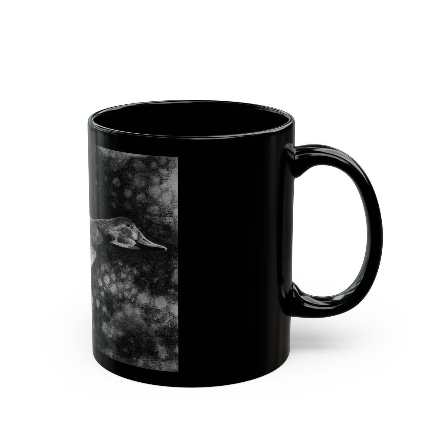 Flare, Duck Black Mug