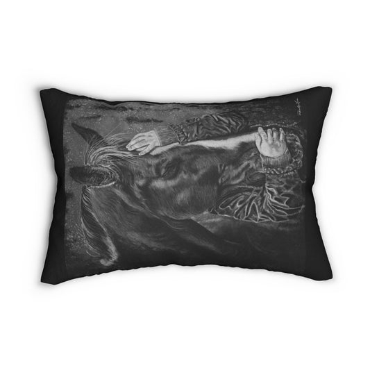 Secrets. Horse Lover's Lumbar Pillow