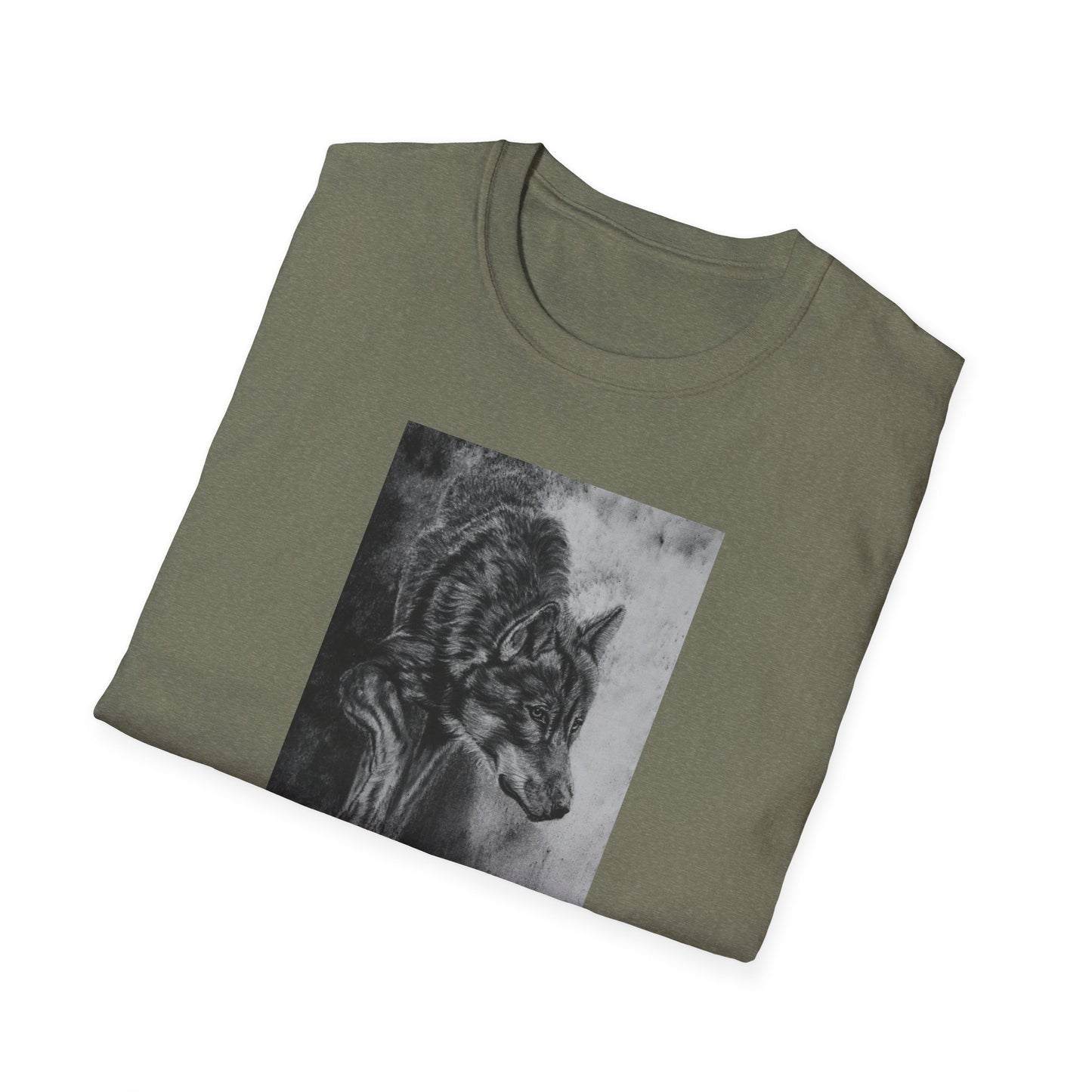 Specter, Wolf Graphic Unisex Softstyle T-Shirt