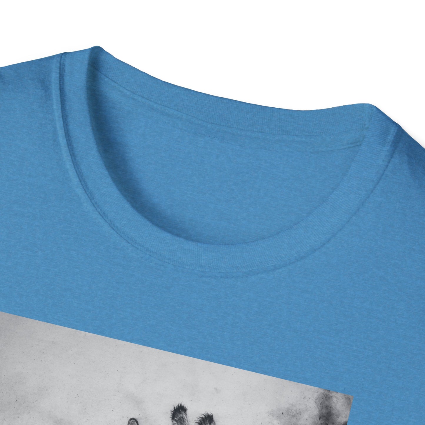 Grace in the Grassland, Giraffe Unisex Softstyle T-Shirt