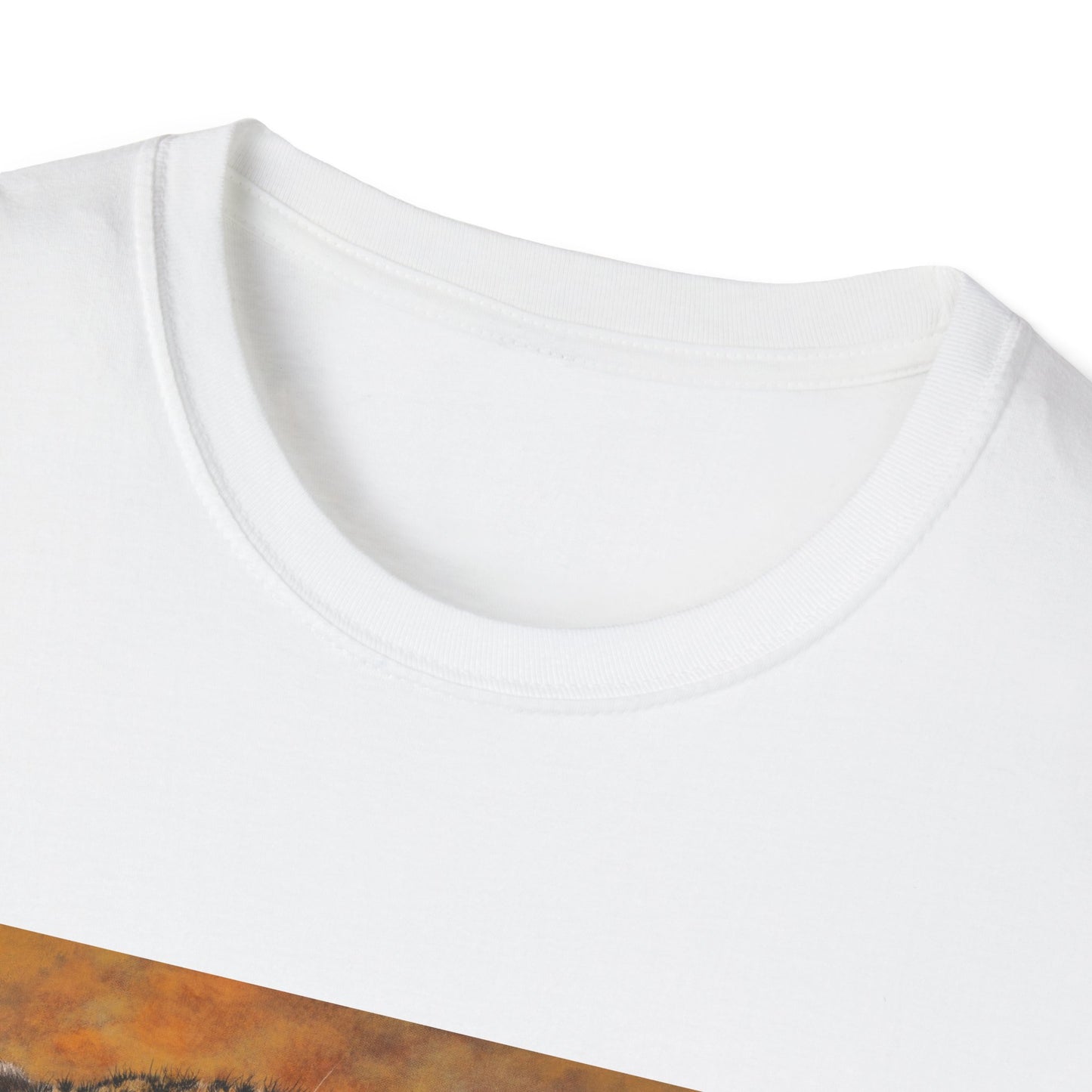 Cheetah Chill, Cheetah Unisex soft T-Shirt